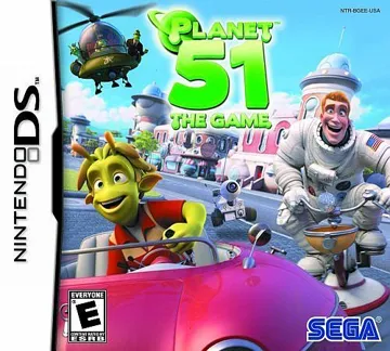 Planet 51 - The Game (USA) (En,Fr,Es) box cover front